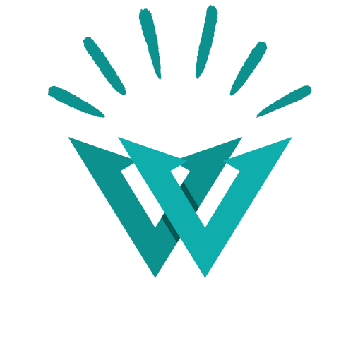 white logo